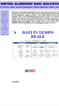 Mobile Screenshot of meteoalmennosansalvatore.it